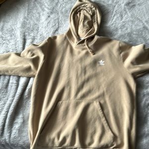 Adidas beige hoodie